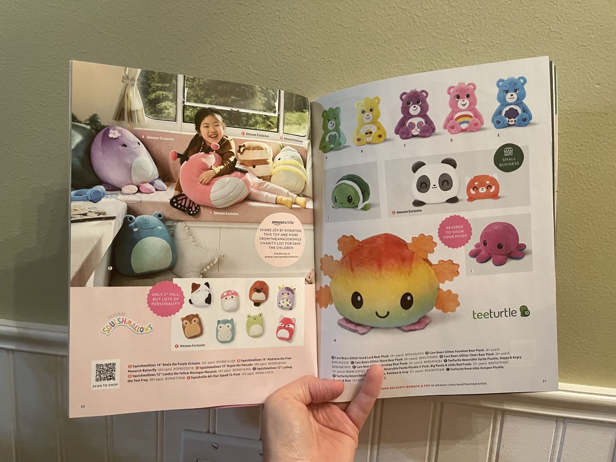 The 2022 Amazon Toy Catalog Book Is Hitting Mailboxes